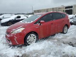 Toyota salvage cars for sale: 2012 Toyota Prius V