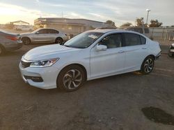 Vehiculos salvage en venta de Copart San Diego, CA: 2017 Honda Accord EXL