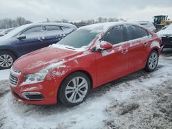 Chevrolet Cruze salvage cars for sale: 2015 Chevrolet Cruze LTZ