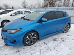 Toyota Corolla salvage cars for sale: 2018 Toyota Corolla IM