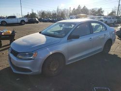 Volkswagen Jetta salvage cars for sale: 2013 Volkswagen Jetta Base