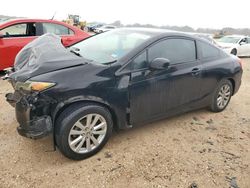 Honda Civic salvage cars for sale: 2012 Honda Civic EX