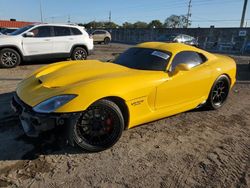 Dodge salvage cars for sale: 2014 Dodge Viper GTS