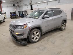 Jeep salvage cars for sale: 2018 Jeep Compass Latitude