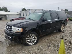 Ford Expedition salvage cars for sale: 2017 Ford Expedition EL Limited