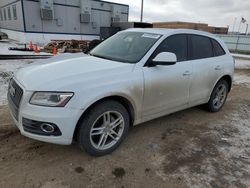 Salvage cars for sale from Copart Bismarck, ND: 2014 Audi Q5 Premium Plus