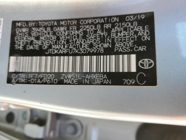 2019 Toyota Prius