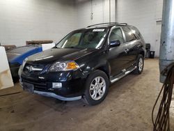 Acura salvage cars for sale: 2006 Acura MDX Touring