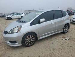 Honda fit Sport salvage cars for sale: 2012 Honda FIT Sport