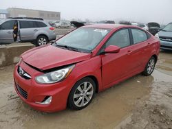 Hyundai Accent salvage cars for sale: 2012 Hyundai Accent GLS