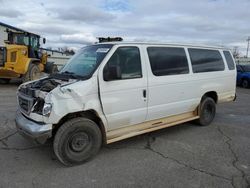 Salvage cars for sale from Copart Oklahoma City, OK: 2003 Ford Econoline E350 Super Duty Wagon