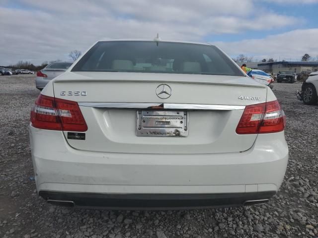 2011 Mercedes-Benz E 350 4matic