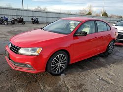 Volkswagen Jetta salvage cars for sale: 2016 Volkswagen Jetta Sport