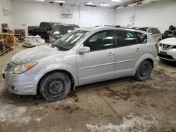 Pontiac Vibe salvage cars for sale: 2005 Pontiac Vibe