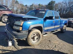 Chevrolet salvage cars for sale: 2003 Chevrolet Silverado C1500 Heavy Duty