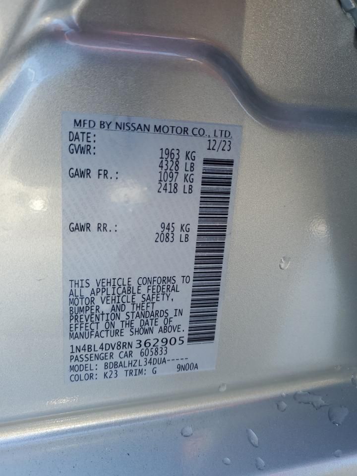 2024 Nissan Altima sv