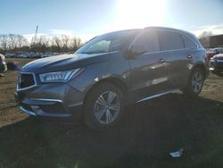 Acura salvage cars for sale: 2020 Acura MDX