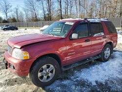 Ford salvage cars for sale: 2004 Ford Explorer XLT