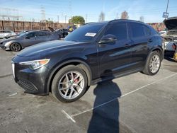 Alfa Romeo salvage cars for sale: 2018 Alfa Romeo Stelvio TI Sport