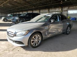 Mercedes-Benz salvage cars for sale: 2015 Mercedes-Benz C 300 4matic