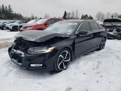 Honda salvage cars for sale: 2020 Honda Accord Sport