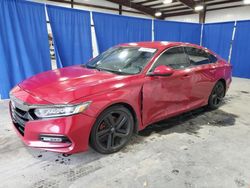 Salvage cars for sale from Copart Harleyville, SC: 2018 Honda Accord Sport