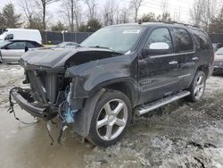 Chevrolet Tahoe salvage cars for sale: 2013 Chevrolet Tahoe K1500 LTZ