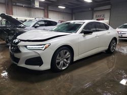 Acura salvage cars for sale: 2021 Acura TLX Technology