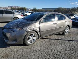 Toyota Corolla salvage cars for sale: 2017 Toyota Corolla L