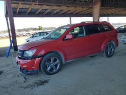 Dodge Journey salvage cars for sale: 2017 Dodge Journey Crossroad