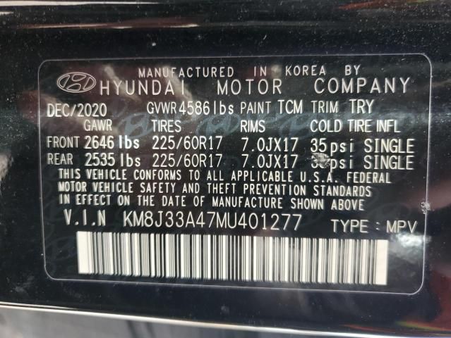 2021 Hyundai Tucson Limited