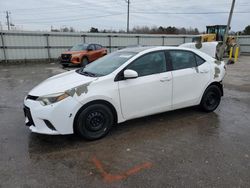 Toyota Corolla l Vehiculos salvage en venta: 2014 Toyota Corolla L