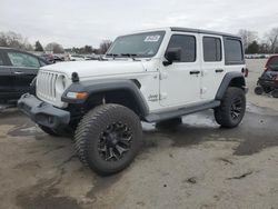 Jeep Wrangler salvage cars for sale: 2018 Jeep Wrangler Unlimited Sport