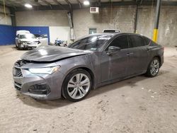 Acura TLX salvage cars for sale: 2021 Acura TLX Technology