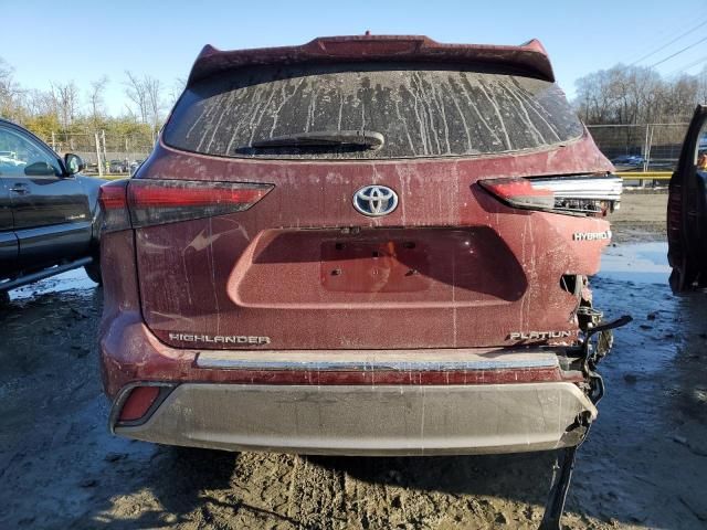 2021 Toyota Highlander Hybrid Platinum