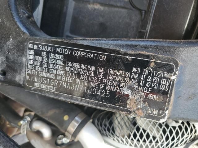 2022 Suzuki GSX-R750