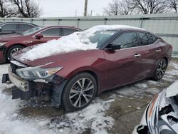 Nissan Maxima salvage cars for sale: 2016 Nissan Maxima 3.5S