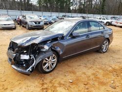 Salvage cars for sale from Copart Austell, GA: 2013 Mercedes-Benz C 250