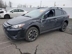 Subaru Crosstrek salvage cars for sale: 2021 Subaru Crosstrek Premium