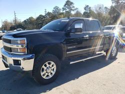 Chevrolet Silverado k2500 Heavy dut salvage cars for sale: 2015 Chevrolet Silverado K2500 Heavy Duty LTZ