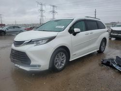 Toyota Sienna xle salvage cars for sale: 2021 Toyota Sienna XLE