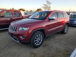 Salvage cars for sale from Copart American Canyon, CA: 2014 Jeep Grand Cherokee Limited