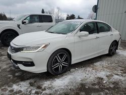 Honda Accord salvage cars for sale: 2017 Honda Accord Touring