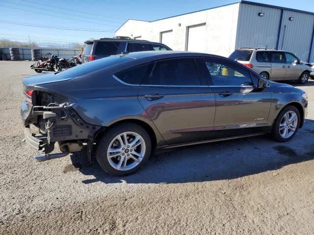 2018 Ford Fusion SE Hybrid