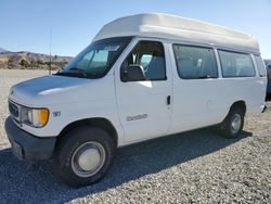 Ford Econoline e350 Super Duty salvage cars for sale: 2002 Ford Econoline E350 Super Duty Van