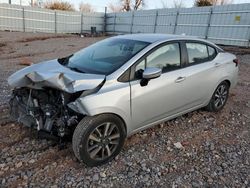 Salvage cars for sale from Copart Oklahoma City, OK: 2021 Nissan Versa SV