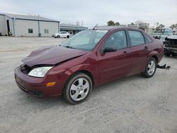 Ford Focus salvage cars for sale: 2007 Ford Focus ZX4