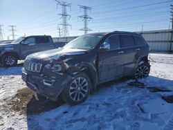 Salvage cars for sale from Copart Elgin, IL: 2017 Jeep Grand Cherokee Overland