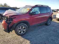 Honda salvage cars for sale: 2022 Honda Passport Trail Sport