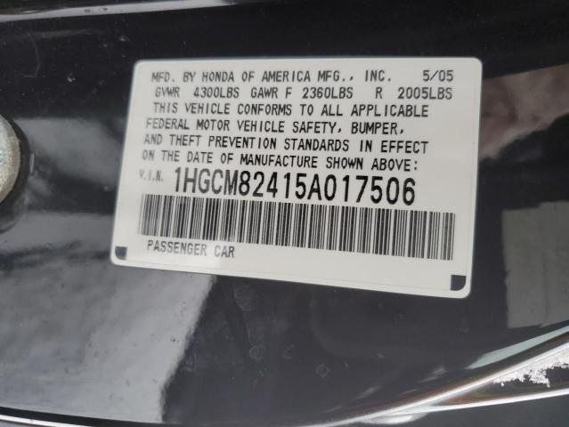 2005 Honda Accord se